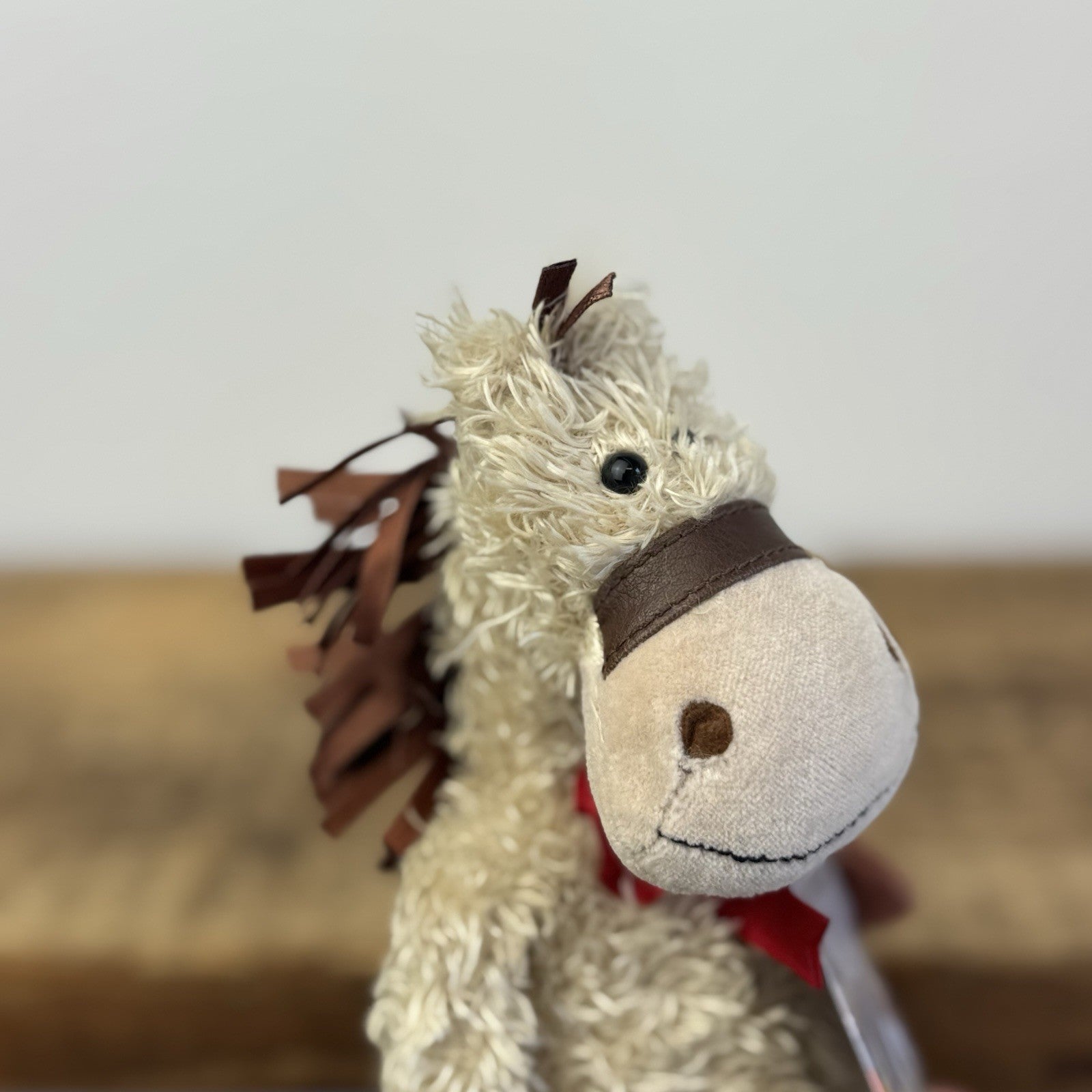 Jellycat Bunglie Tot Pony/Horse - Vintage Mini Bunglie Horse Plush Beanie 8"
