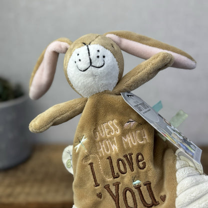 Guess How Much I Love You Nutbrown Hare Baby Comfort Taggy Rainbow Designs 