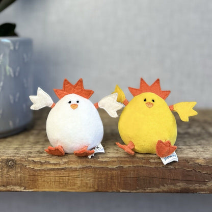 Jellycat Chirpy Chick Assortment - Retired 2005 - Cream Tiny Chirpy Chick 3"