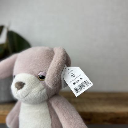 Jellycat Beepi Dog Medium Fluffy Soft Light Brown Plush Beanie With Tags 10”