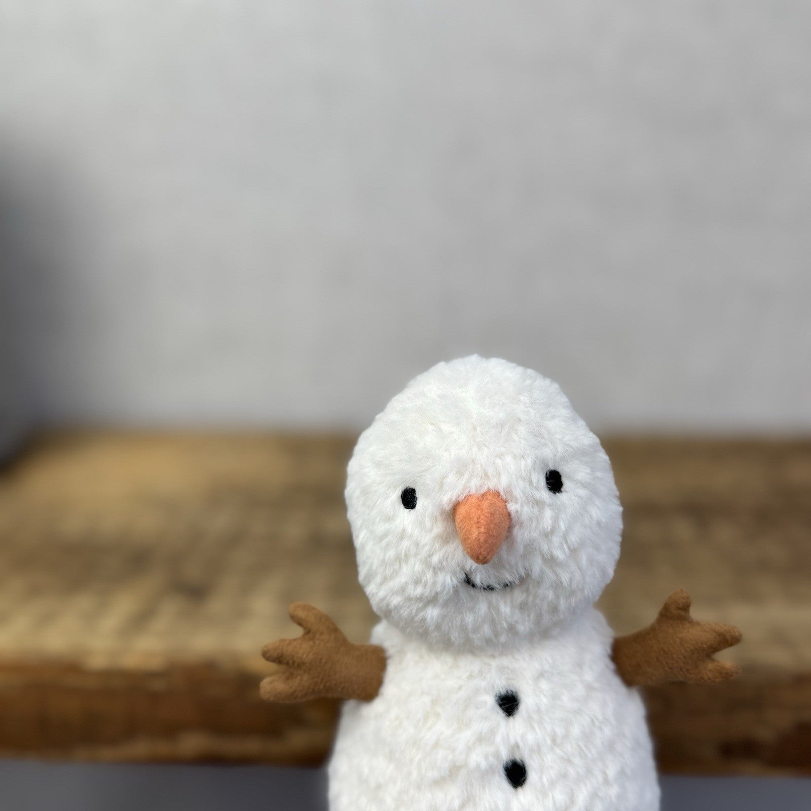 Jellycat Wee Snowman - Small Mini Snowman Beanbag Soft Toy Retired Mini 5"