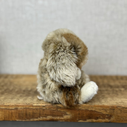 Barbara Bukowski Baby Graham Bunny Rabbit - Soft Toy Kanini Tiny Brown Mix Bunny