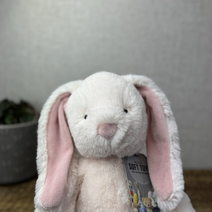 Marks & Spencers Soft Toy - M&S Pink Bunny Rabbit Soft Toy 06583446