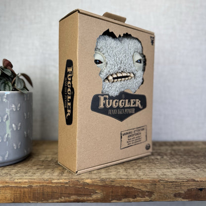 Fuggler Funny Ugly Monster Snuggler Edition - Munch Much Grey SEALED Box Unopen