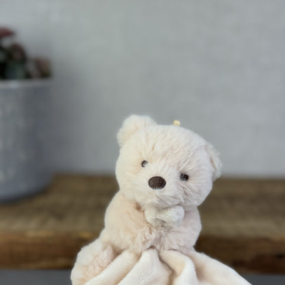 Marks & Spencer’s Bear Comforter Blanket - Beige Soother Comfort Toy Retired