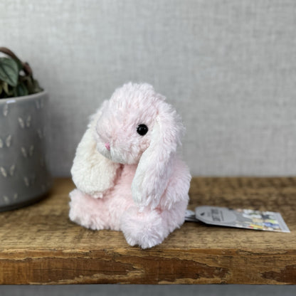 Jellycat Yummy Bunny Baby PinkBunny Rabbit - Mini Light Pink Rabbit Retired 5”
