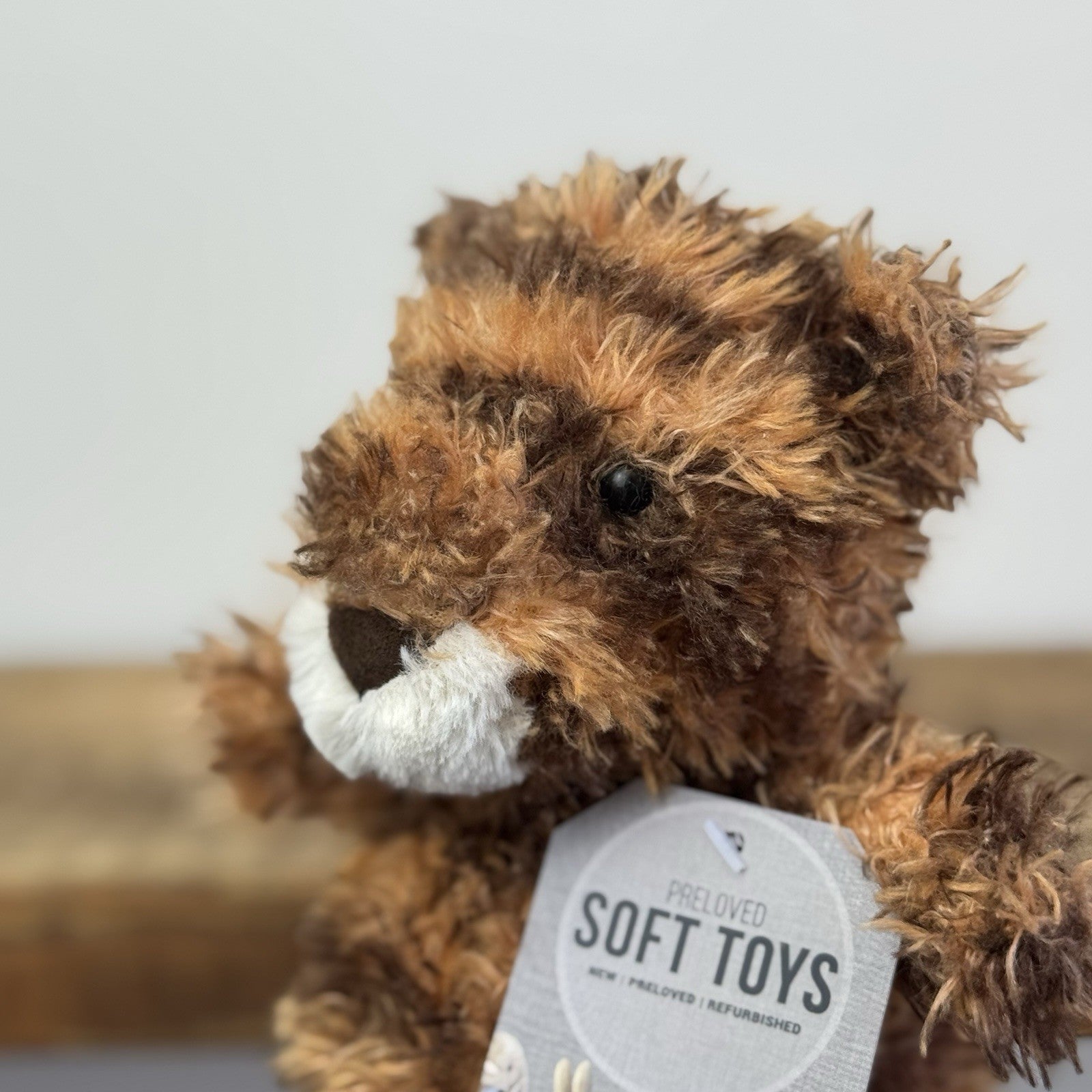 Jellycat Little Tiger - Small Retired Sitting Beanie Tiger Plush 7"
