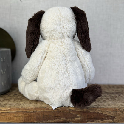 Jellycat Medium Puffles Dog Puppy - Super Soft Puppy Dog Medium Retired 12”