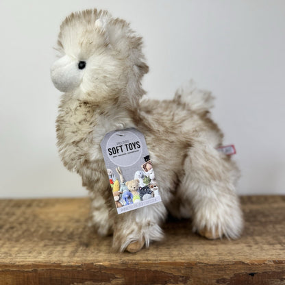 Douglas Alice Alpaca Stuffed Animal Soft Toy - Realistic Soft Toy Fluffy 10"