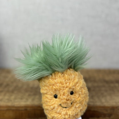 Jellycat Amuseable Pineapple Keyring Bag Charm  Retired Rare Keyring Plush