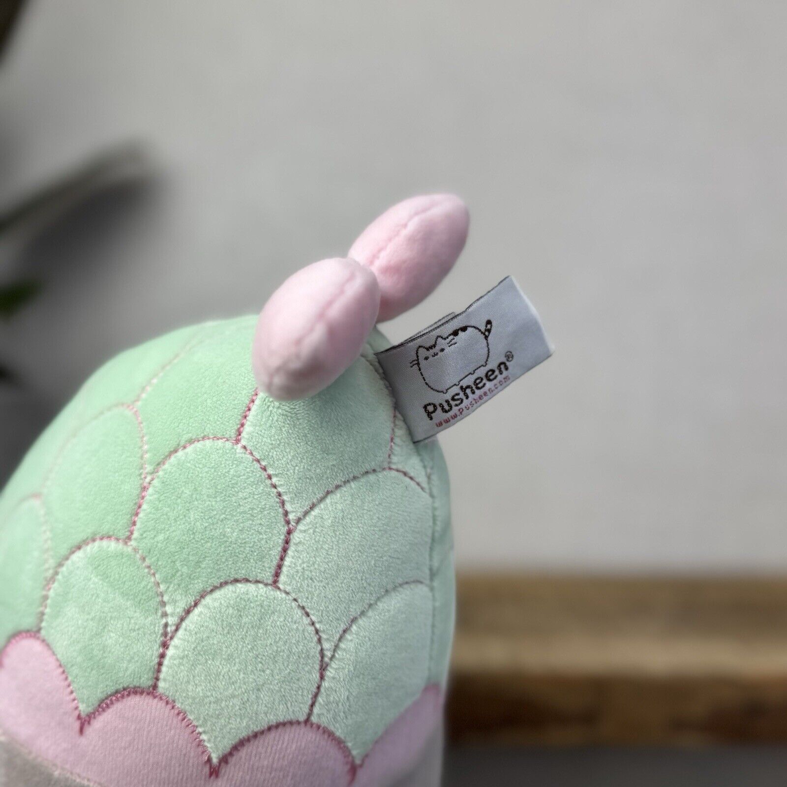 Pusheen Mermaid Merkitty - Gund Mermaid Cat Soft Toy Cushion Plush Medium 12"
