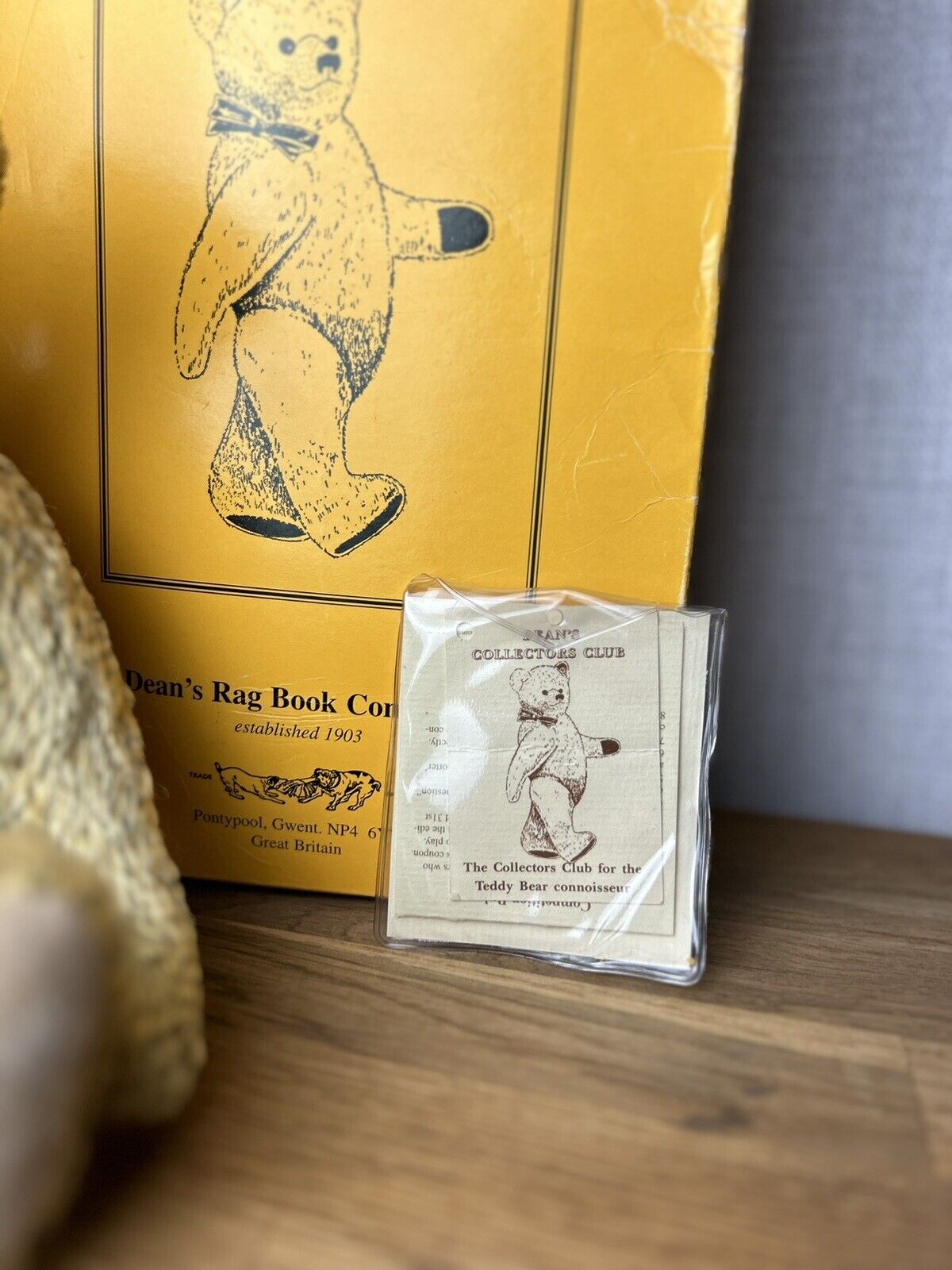Deans Rag Book Bear - Lalita Bear - Limited Edition with Certificate & Box