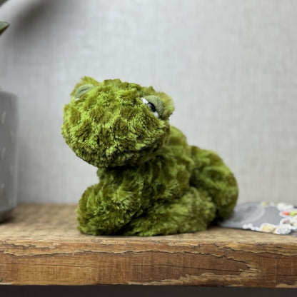 Jellycat Sebastian Snake Small - Jellycat Green Spotty Snake Plush - Retired 10”