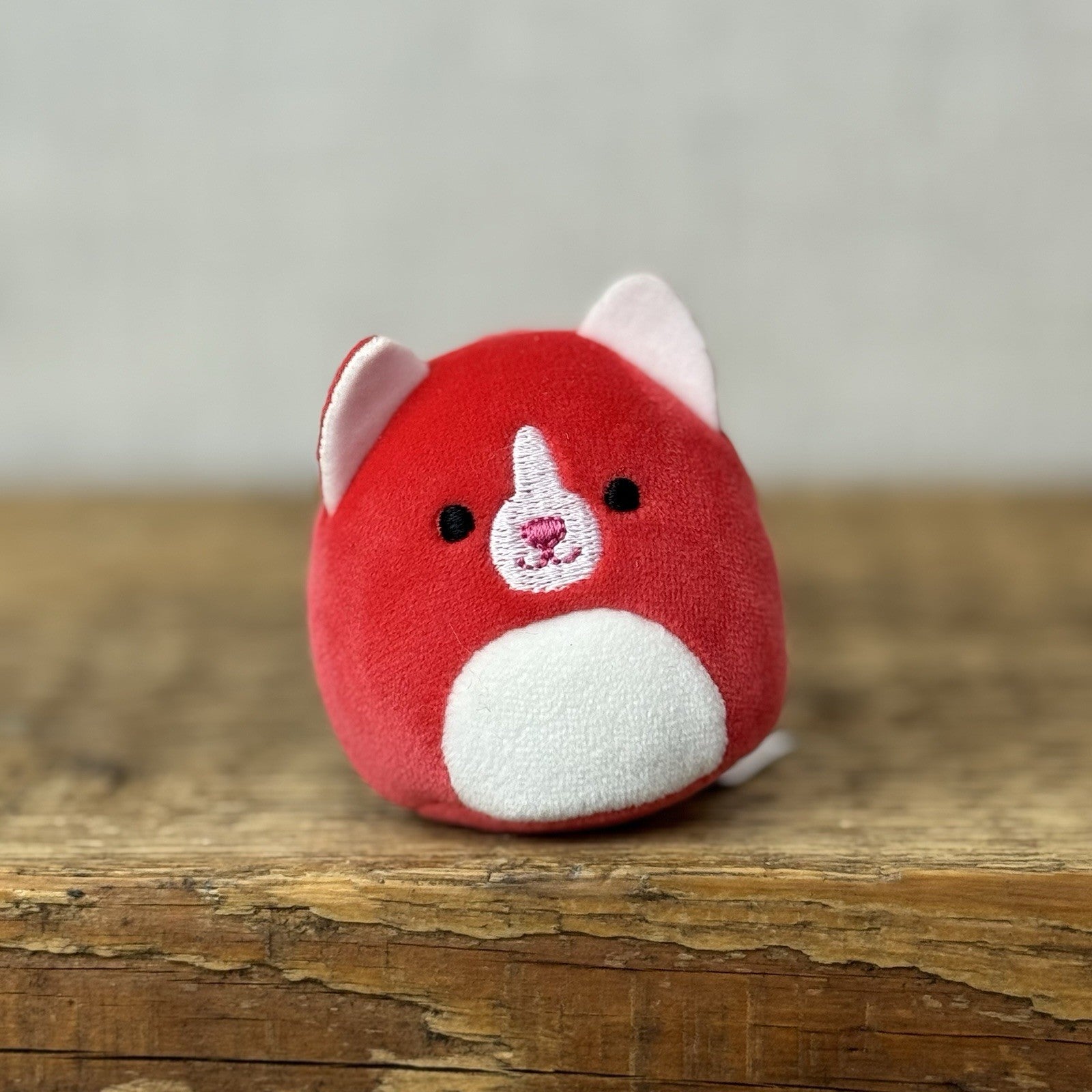Squishmallow Squishville - Fitz Red Corgi Dog Mini Plush (Multi Buy Discount)