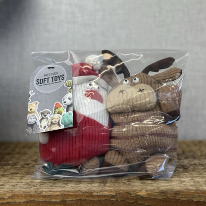 Jellycat Knitwits Christmas Beanies - Knitted Christmas Retired/Vintage Plush 5"