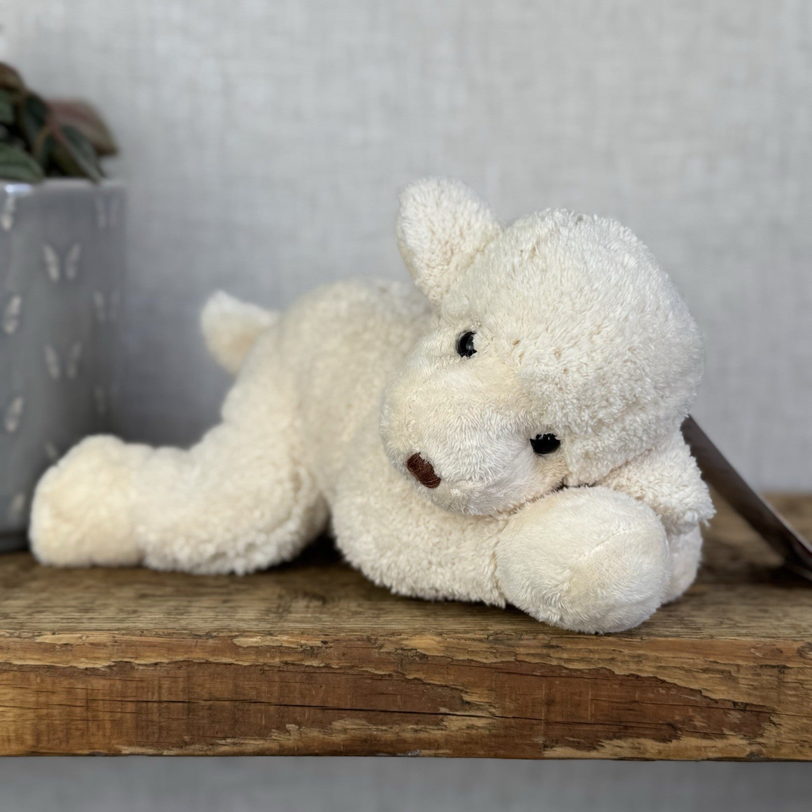 Bukowski Bears - Barbara Bukowski Sheep Lamb Beanie Small Laying Sheep 9"