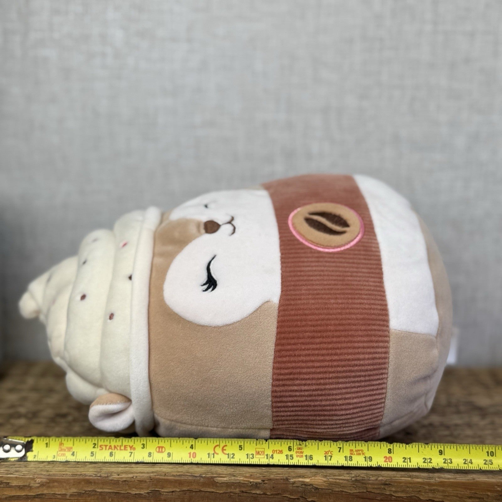 Squishmallow Reza The Latte Squirrel 12" Plush