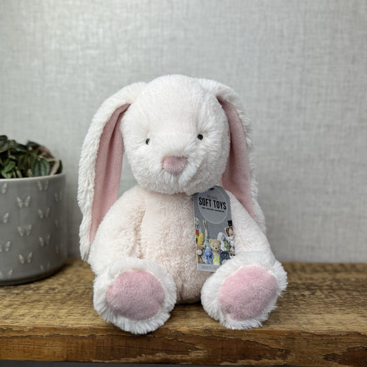 Marks & Spencers Soft Toy - M&S Pink Bunny Rabbit Soft Toy 06583446