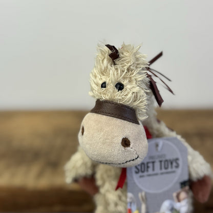 Jellycat Bunglie Tot Pony/Horse - Vintage Mini Bunglie Horse Plush Beanie 8"