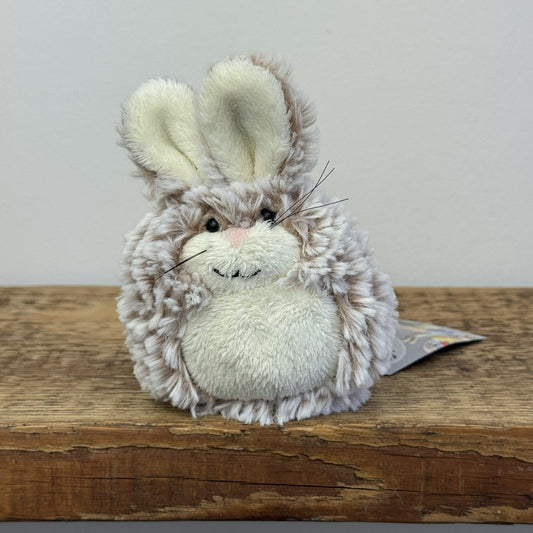 Jellycat Tiny Furball Bunny - Mini Beanie Soft Toy Rabbit Retired 4" 