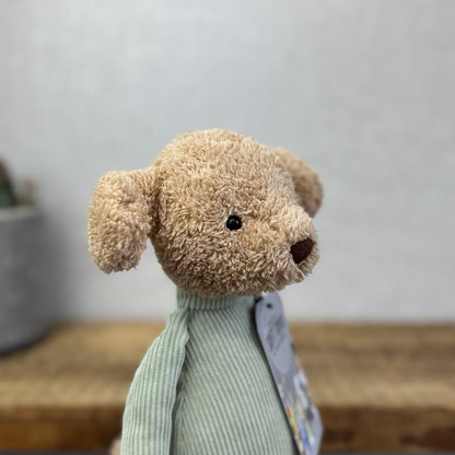 Jellycat Jumble Puppy - Dog Soft ToyPlush In Blue Jumper Retired Rare Beanie 12”