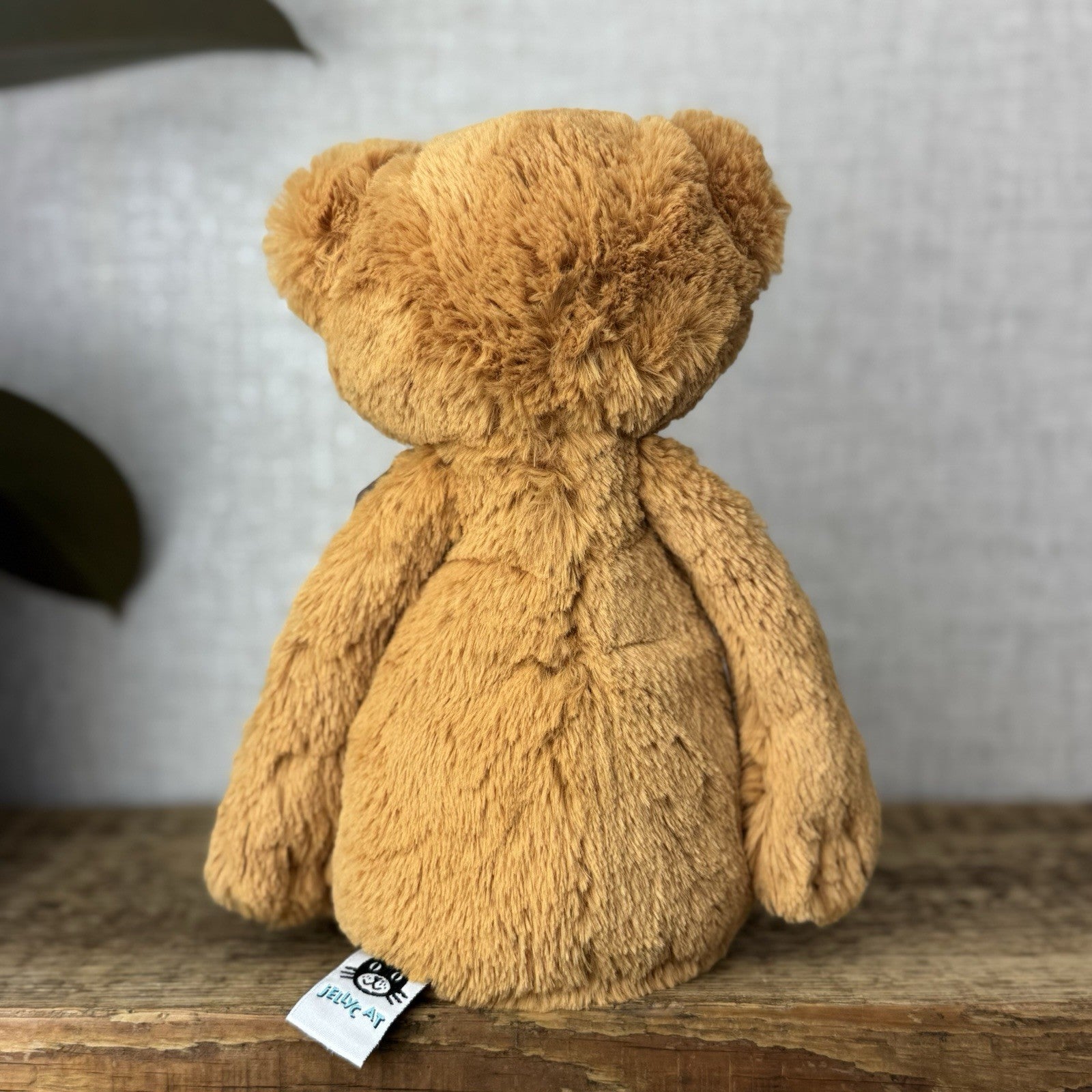 Jellycat Bashful Bear - Medium Brown Bashful Bear/ Orange Brown Retired 12” (#2)