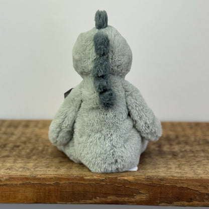 Jellycat Small Puffles Dino - Small Super Soft Sitting Dinosaur Rare/Retired 8"