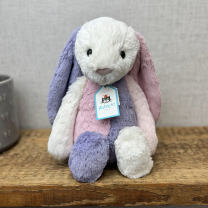 Bespoke Custom Bunny - Berry Patchwork Bunny Cream (Please See Description)
