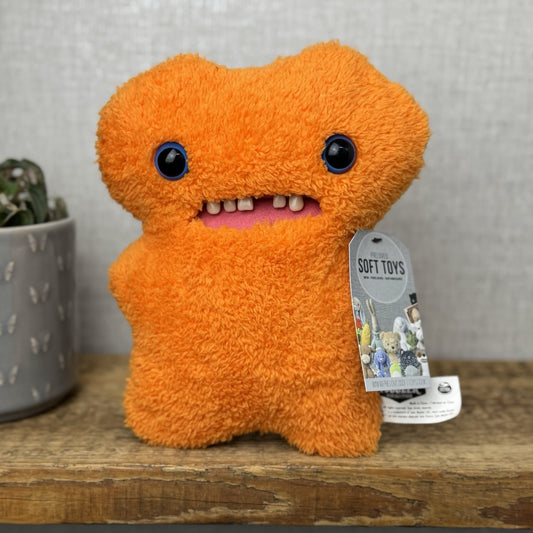 Fuggler Gaptooth McGoo Orange Soft Fluffy Fuggler Snuggler (No Pants)