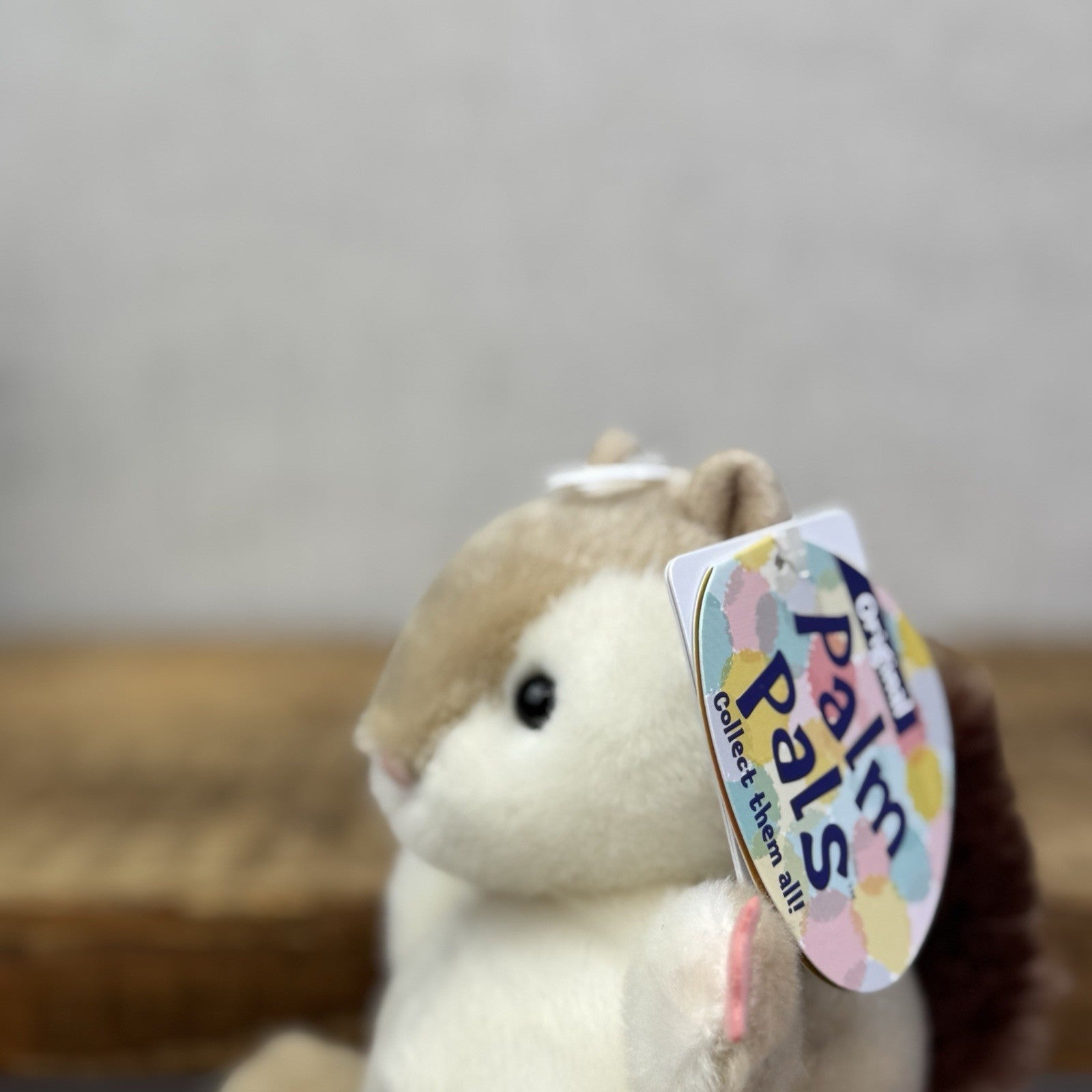 Aurora - Flaps Flying Squirrel - Small Squirrel Toy Palm Pals Mini Beanbag Plush