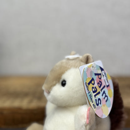 Aurora - Flaps Flying Squirrel - Small Squirrel Toy Palm Pals Mini Beanbag Plush