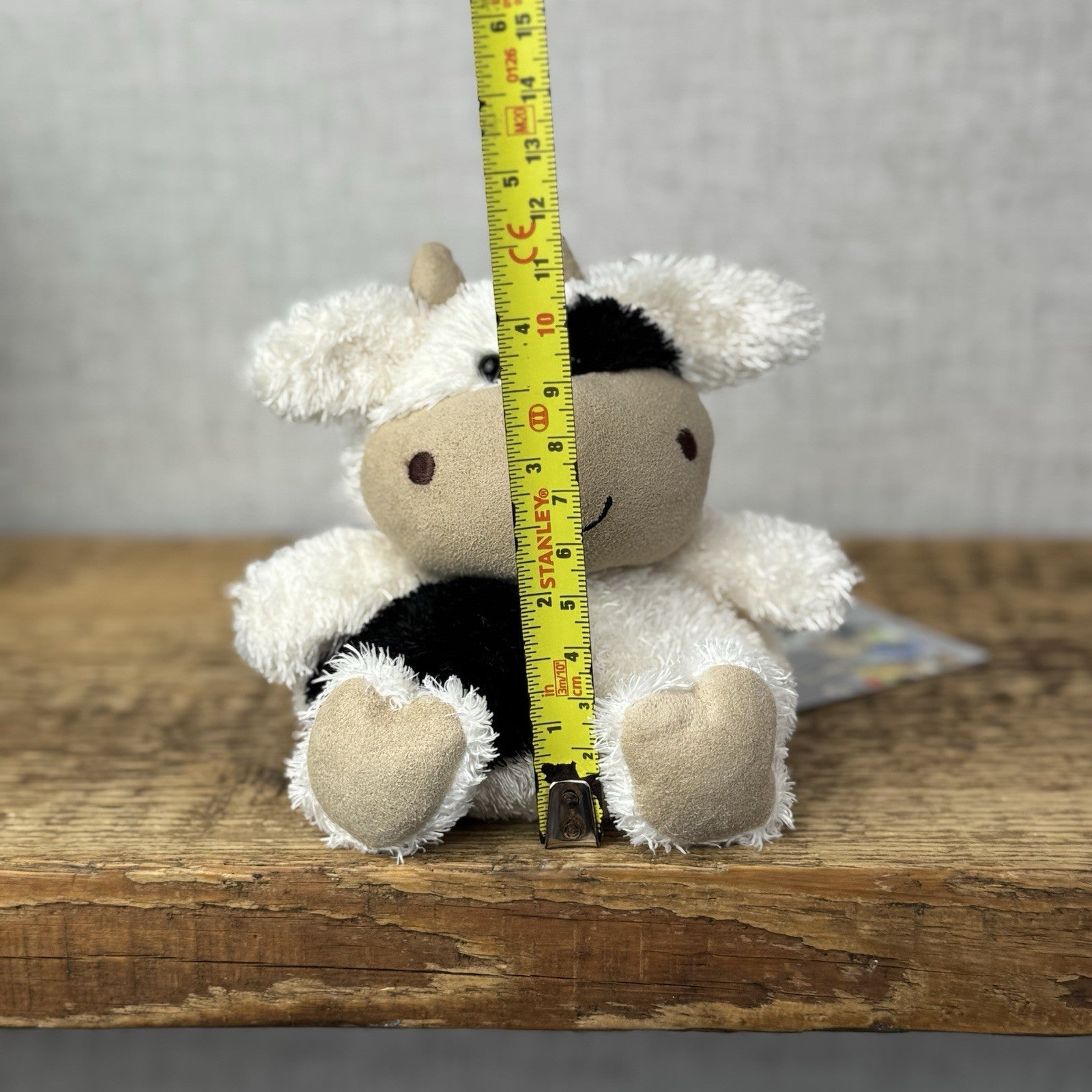 Jellycat Pudding Cow - Vintage Pudding Cow Soft Toy Pristine 5"