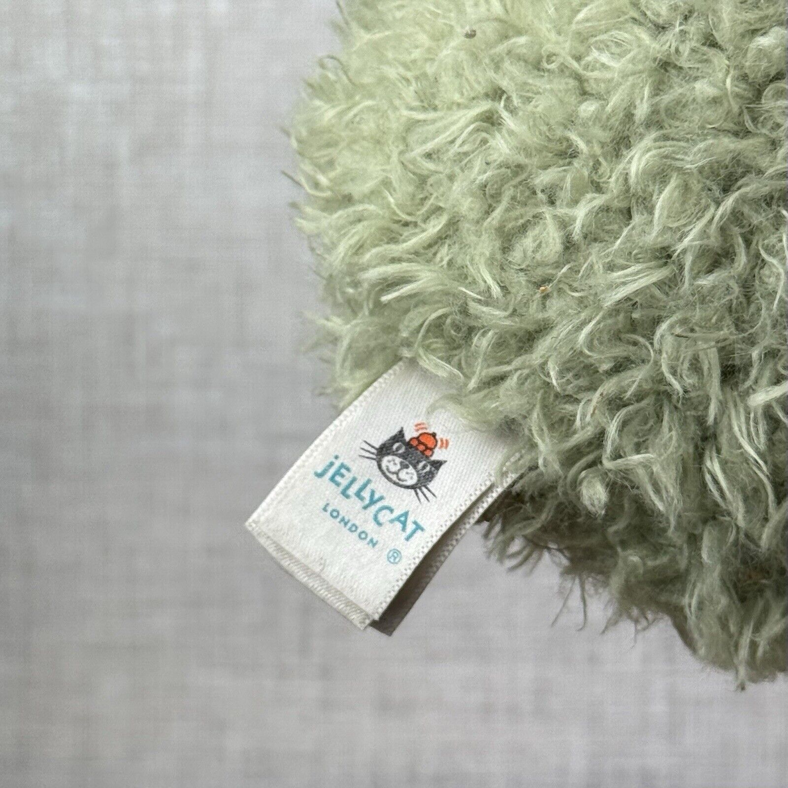 Jellycat Little Frog - Fluffy Little Frog - Light Gren Frog Plush Soft Toy Small