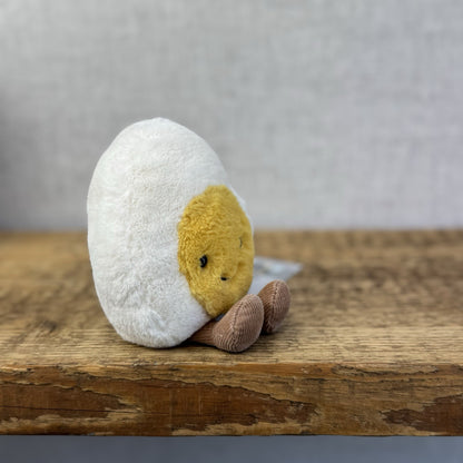 Jellycat Amuseable Happy Boiled Egg - Little Egg With Feet Soft Toy Beanie Plush