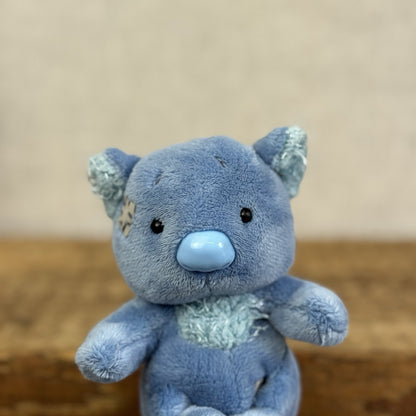 Blue Nose Friends Deelish Wombat #127 - Blue Mini Wild Animal Beanbag Plush NWOT