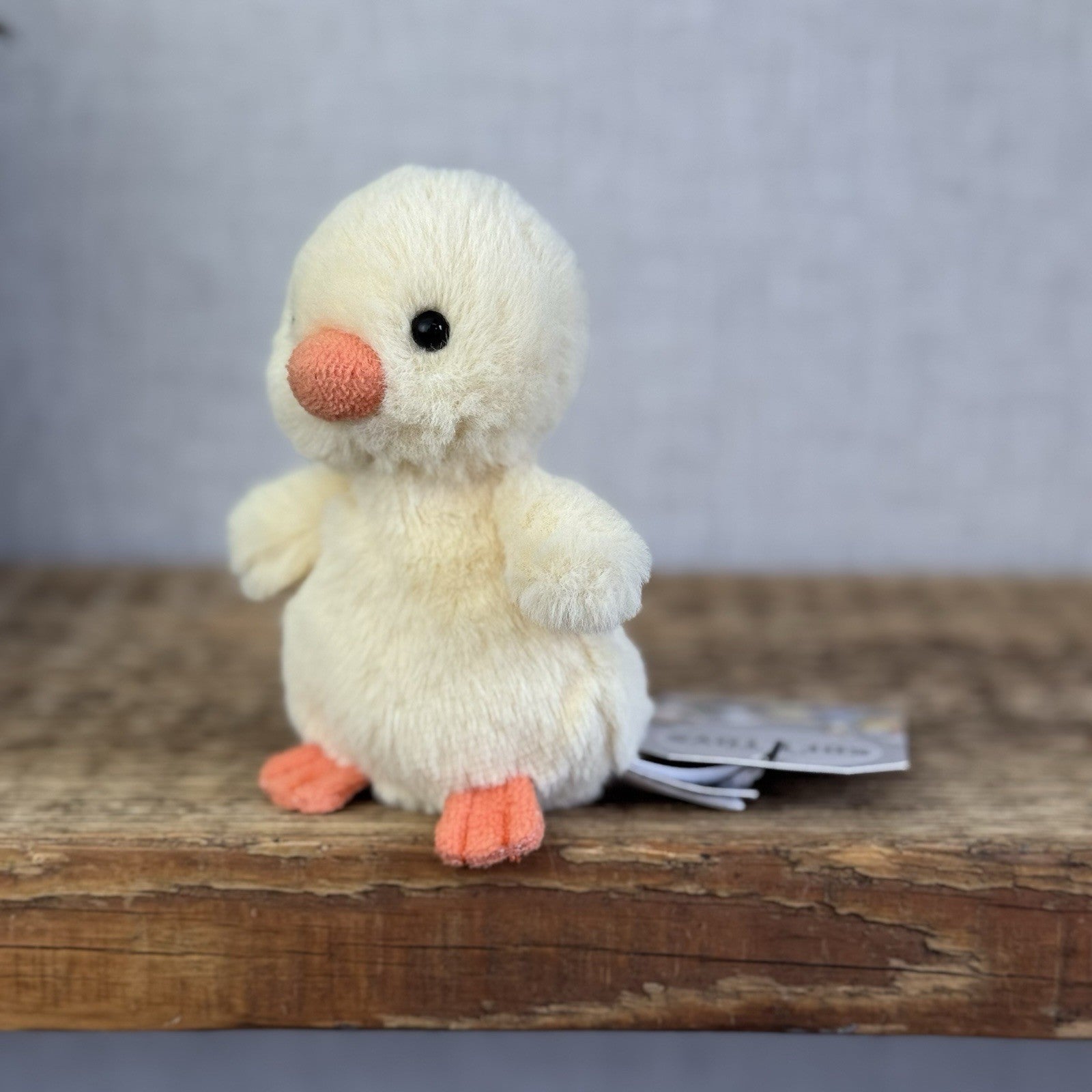 Jellycat Tiny Yellow Fluffy Chick - Miniature Fluffy Soft Toy Duck Chick Rare 4”