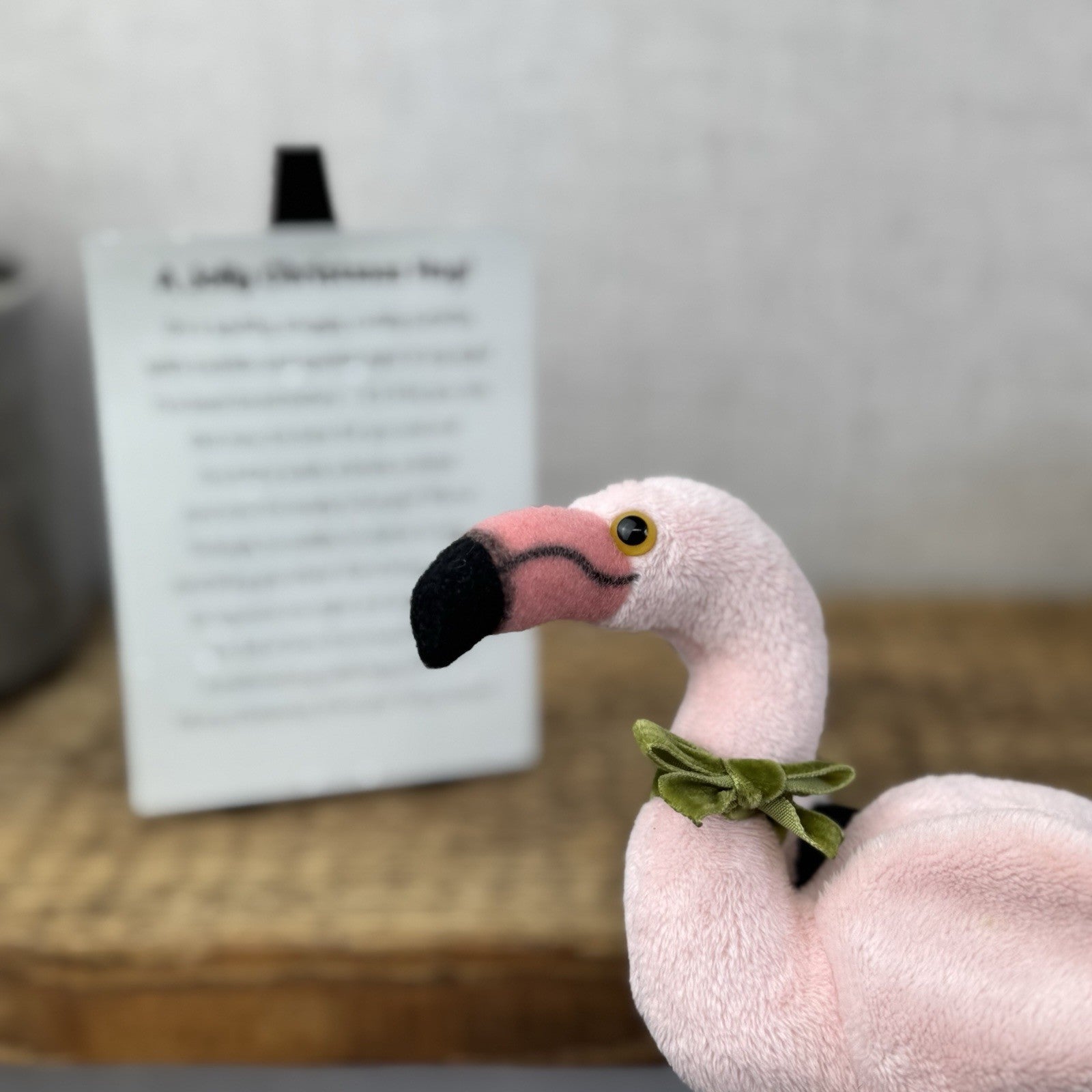 Ark Premier Pink Flamingo Beanie Bird - Christmas Gift Soft Toy Wrapped & Ready