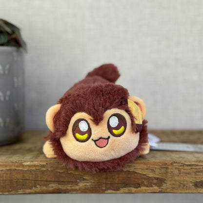 Aphmau MeeMeows - Monkey Cat Safari Fluffy Monkey Cat Plush Soft Toy 5”