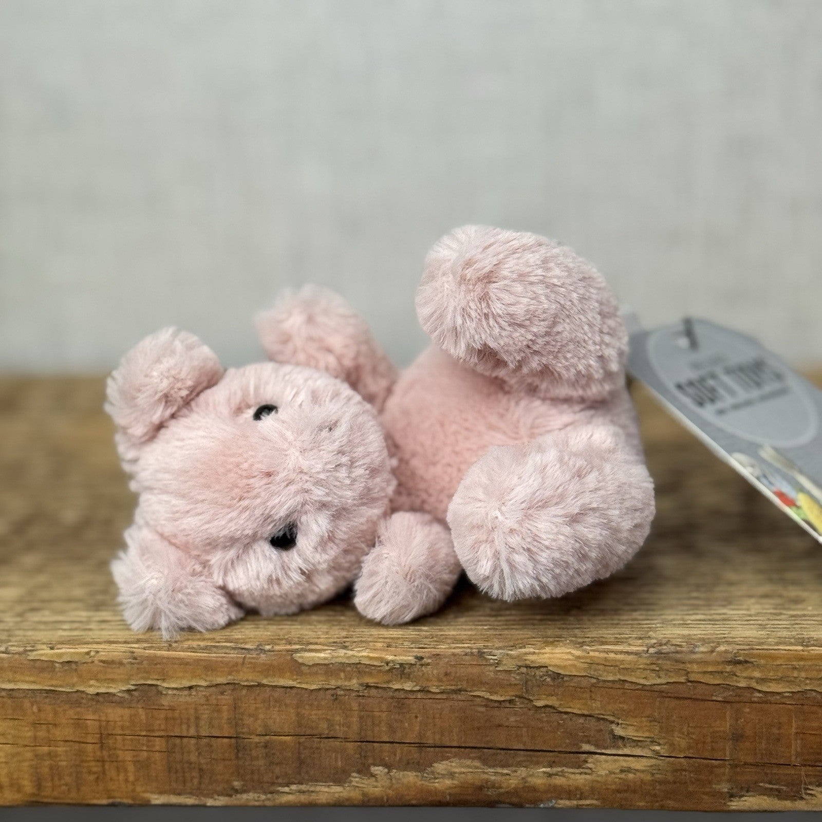 Jellycat Baby Poppet Piglet - Miniature Beanie Pink Pig Tiny Soft Toy Rare 4”