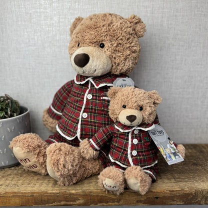 John Lewis Christmas Bed Time Bear - Large & Small (Jellycat Collaboration) Rare