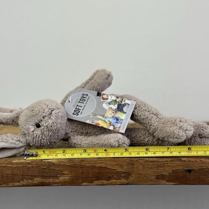 Jellycat Lil Slackajack Bunny - Tiny Vintage Mini Bunny Plush Beanie Soft Toy 8”
