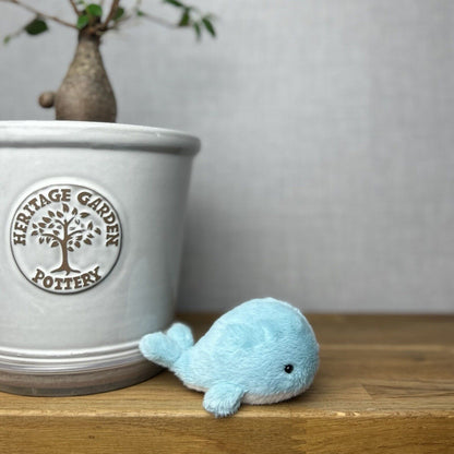 Jellycat Tiny Fluffy Whale Stuffed Toy -  Tiny Whale Teddy - Fluffy Jellycat