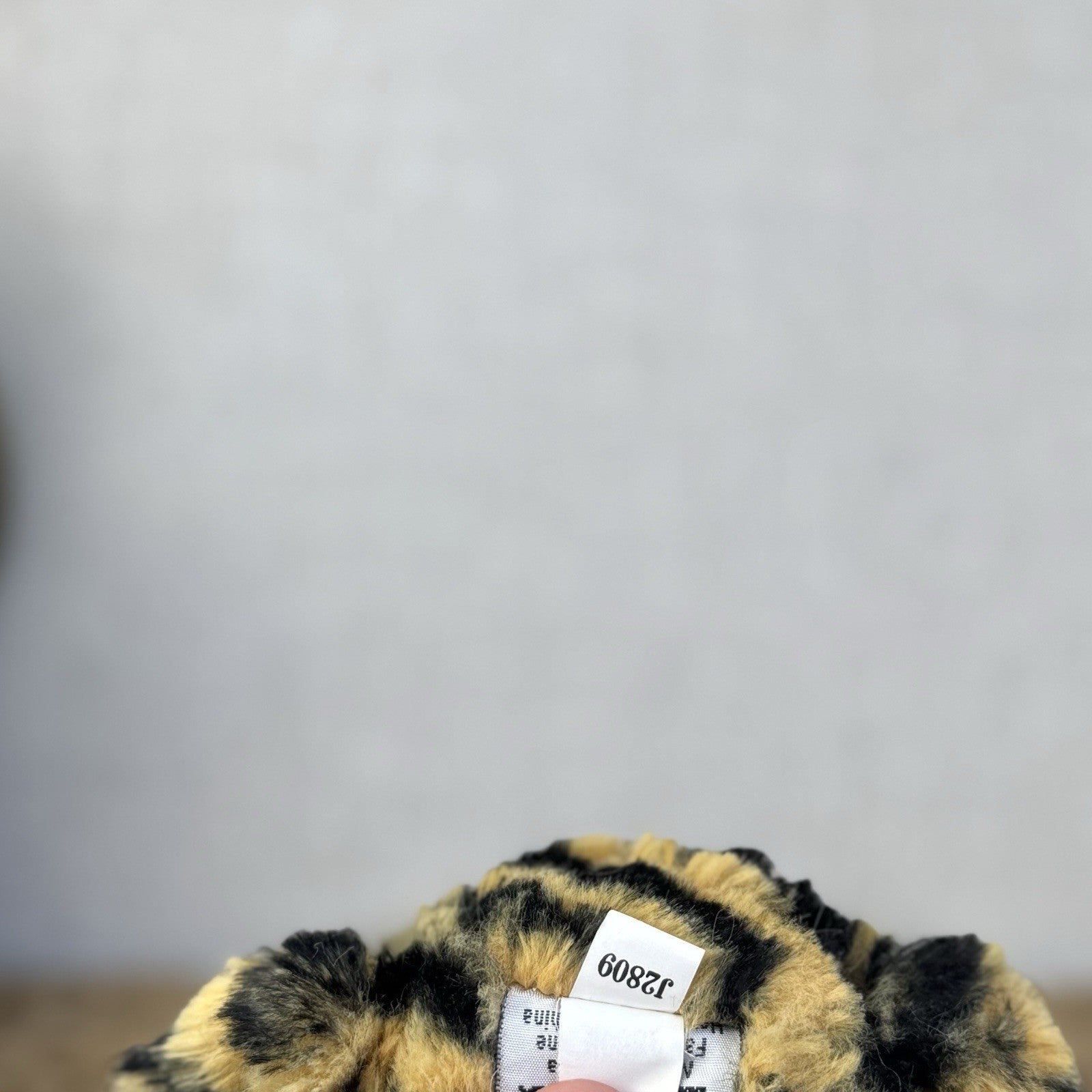Jellycat Merryday Tiger - Wild Cat Beanie Tiger Plush Long Tail Rare Retired 15”
