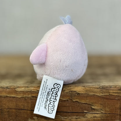 Squishmallow Squishville -Suneetha Pink Swan Silver Crown (Multi Buy Discount)