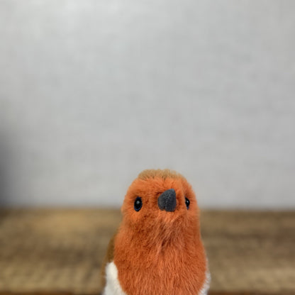 Jellycat Birdling Robin - Bird Pocket Pal Beanie Fluffy Bird Soft Toy Retired 4"