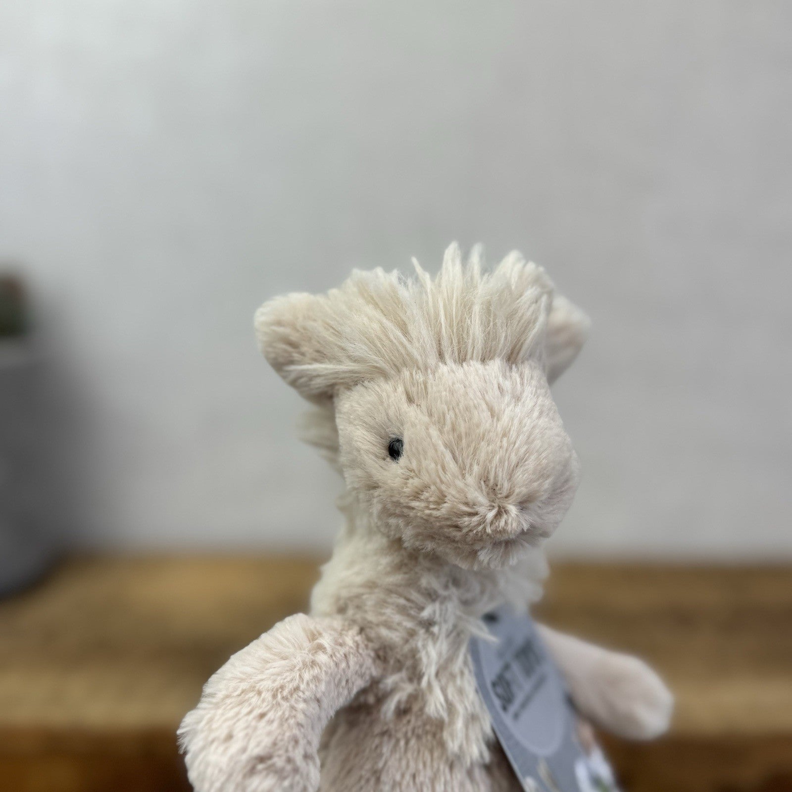Jellycat Small Bashful Llama - Small Beanie Llama Retired & Rare Plush 8"