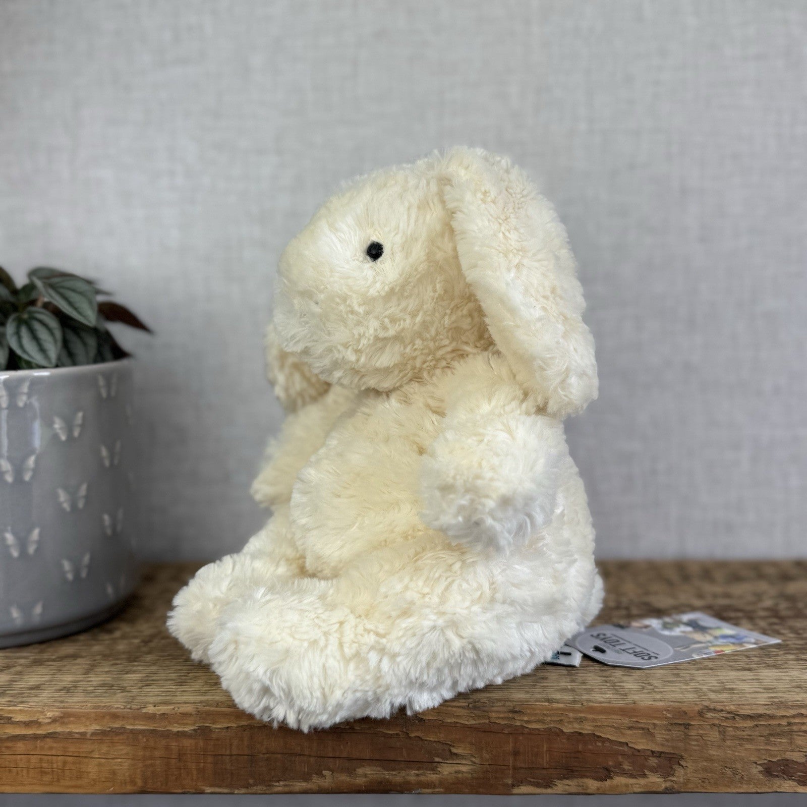Jellycat Small Bartlesham Bunny Rabbit - NWOT Vintage Squishy Bunny 11"