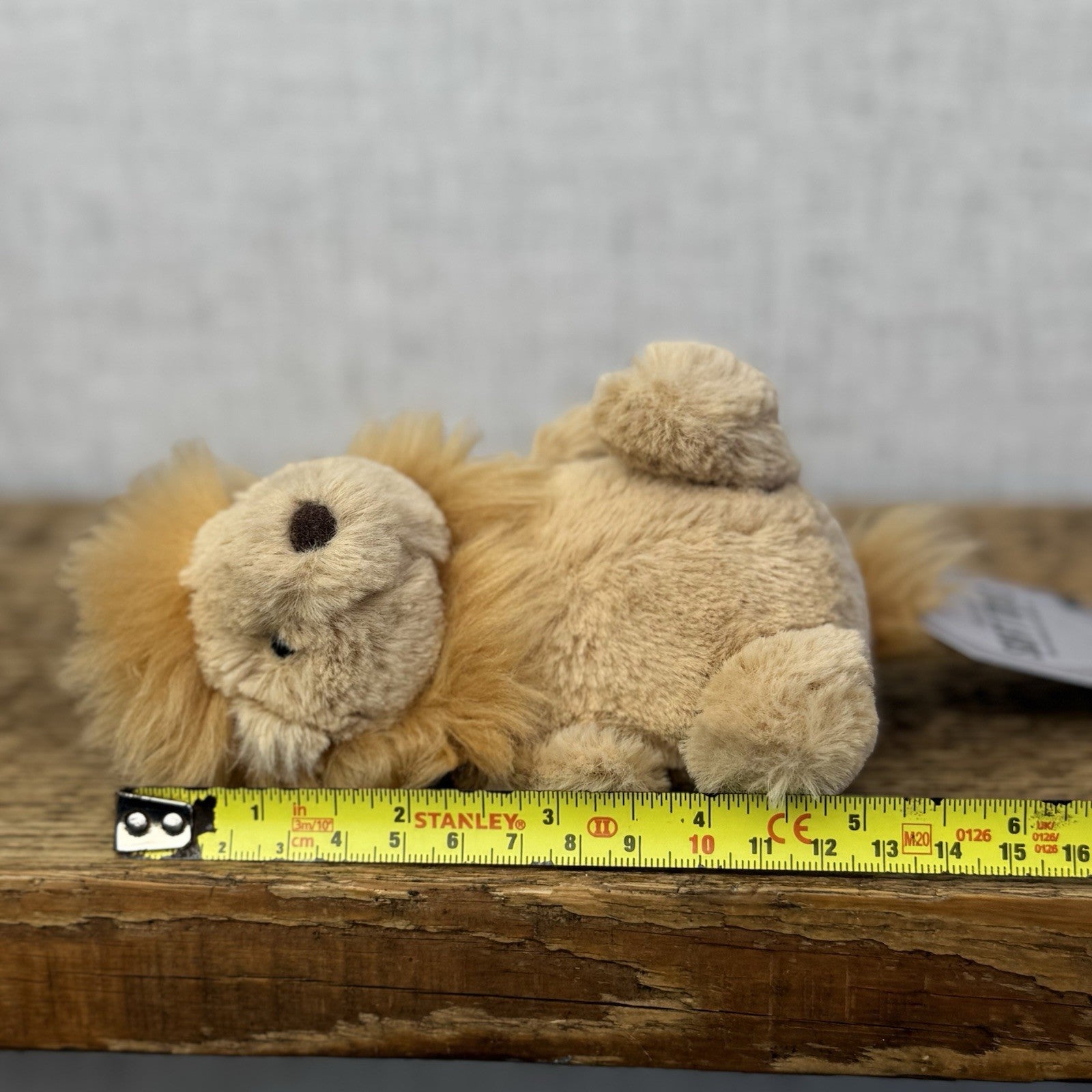 Jellycat Poppet Lion (John Lewis Variation) Small Beanie Lion Soft Toy Rare 5”