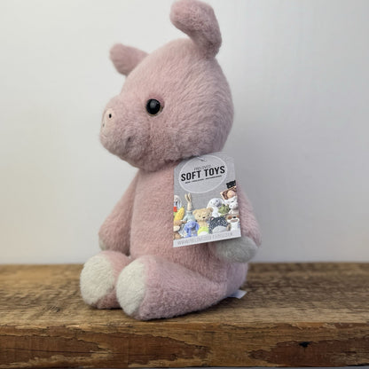 Jellycat Beepi Pig - Medium Fuzzy Piglet Soft Toy Retired Medium NWOT 12"