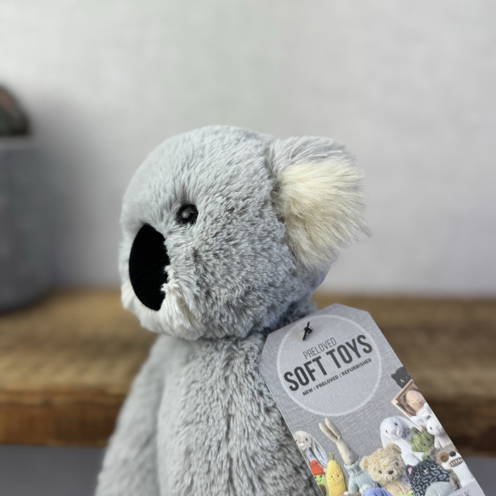 Jellycat Medium Bashful Koala - First Release Old Style Bashful Soft Toy Rare 
